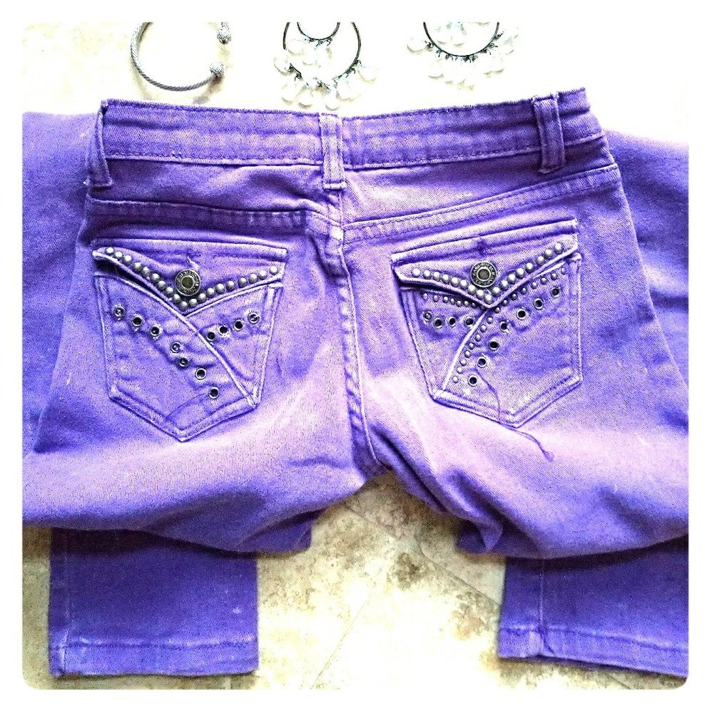 !!!3for12!!!Purple skinny jeans